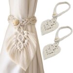 Embrasses de rideau - marque - mod�le - beige - int�rieur