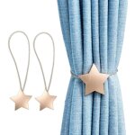 Embrasses � rideauxlot de 2 embrasses de rideaux magn�tiques en m�tal avec aimant pour d�coration de ...