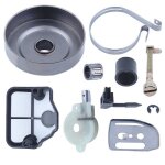 Embrayage tambouriner w huile pompe cha�ne frein bande kit pour husqvarna 142 141 137 136 36 41