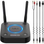 �metteur bluetooth 5. 3 1mii b06tx pour tv ? compatible 2 casques aptx ll / hd port�e �tendue rca / optique ...