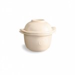 Emile henry cocotte � oeufs blanc