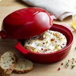 Emile henry moule - plat plat au four cheese baker grand cru