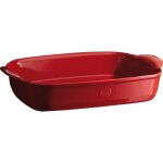 Emile henry plat  four rectangulaire - 42 x 27 x 11 cm - grand cru