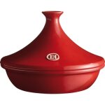 Emile henry tajine - 32 x 32 x 23 cm - rouge - tous feux sauf induction Emile henry tajine - 32 x 32 x 23 cm - rouge - tous feux sauf induction