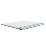 Emma surmatelas emma original 200x200 cm souplesse confort personnalisable housse lavable 6 cm additionnels ...