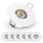 Emos exclusive spot led encastré ip44 3000k - lampe plafond pour ampoules led 6 spots Emos exclusive spot led encastré ip44 3000k - lampe plafond pour ampoules led 6 spots