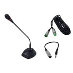 Empire microphone de table professionnel desk - 500 pro avec alimentatio