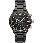 Montre - emporio armani - ar70002 - 43mm - cramique - quartz - noir
