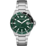 Montre - emporio armani - ar11338 - boîtier 42 mm - Étanchéité 100 m - cadran vert Montre - emporio armani - ar11338 - boîtier 42 mm - Étanchéité 100 m - cadran vert