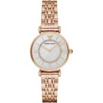Montre - emporio armani - ar1909 - acier inoxydable dor� rose - �tanche 3 atm - cadran nacr�