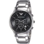 Montre - emporio armani - ar2434 - noir - acier inoxydable - chronographe