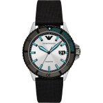 Emporio armani - montre hommes - quartz - analogique - bracelet tissu noir - ar11465 Emporio armani - montre hommes - quartz - analogique - bracelet tissu noir - ar11465