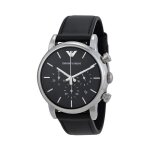 Emporio armani montre quartz ar1733 - homme - noir