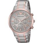 Emporio armani renato homme 43mm bracelet acier bicolore quartz montre ar11077 Emporio armani renato homme 43mm bracelet acier bicolore quartz montre ar11077