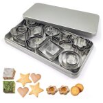 Emporte - pices en acier inoxydable 30 pices pour dcoration de gteau fondant ptes  sucre gteaux ...