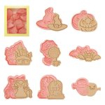 Emporte - pices - halloween - 8 pices 3d - pp alimentaire - dimensions 16. 5x21x2. 3 cm - sr pour ...