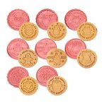 Emporte - pice de nol - non spcifi - 8 pices - rose - pp - 5. 3cm