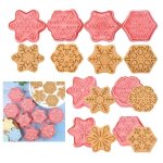 Emporte - pice de nol - non spcifi - flocon de neige - 8 pices - plastique pp - facile  utiliser ...