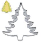 Emporte - pice - ptisserie - sapin - inox - 4 cm - compatible lave - vaisselle