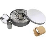 Emporte - pices - heureux dacheter - 12 pcs - acier inoxydable - tailles multiples - rsistant  la ...