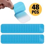 Ems gel pad - 48 pcs patch electrostimulation abs �lectrodes replacement de feuille gel rechange