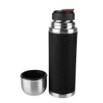 Bouteille isotherme - emsa - senator - 05l - inox - noir - 100% herm�tique
