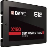 Ssd - emtec - x160 - 512 go - 2. 5 - sata iii - qlc 3d nand