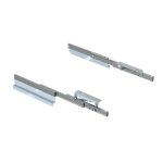 Emuca coulisses pour table extensible et relevable opl� folding + 39 aluminium acier inox anodis�