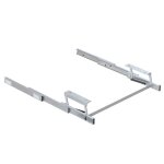 Emuca coulisses pour table extensible et relevable opl� top aluminium acier inox anodis�