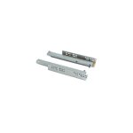 Coulisse coulissante - emuca - jeu de coulisses argent - profondeur 550mm - acier zingu� - auto - fermeture ...