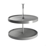 Emuca jeu de plateaux circulaires shelvo pour meuble de cuisine pour module de 800 mm plastique et aluminium ... Emuca jeu de plateaux circulaires shelvo pour meuble de cuisine pour module de 800 mm plastique et aluminium ...