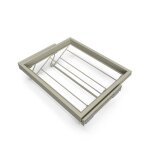 Emuca kit de rangement de chaussures en mtal et cadre coulissant  fermeture douce pour armoire rglable ...
