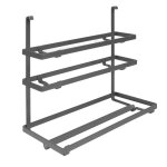 Emuca porte - rouleau de cuisine titane acier gris anthracite