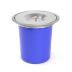 Emuca poubelle encastrable recycle pour plan de travail de cuisine 5 litres acier inoxydable. Emuca poubelle encastrable recycle pour plan de travail de cuisine 5 litres acier inoxydable.