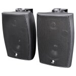 Enceintes actives murales e - audio 60w avec bluetooth 4. 0 & entre auxiliaire