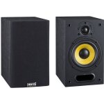 Enceintes bibliothque davis acoustics mia20 noir - 2 voies 2 haut - parleurs - cendre noire - 110 watt ...