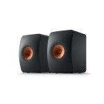 Enceinte bibliothque kef ls50 meta noir mat vendues par paire