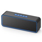 Enceinte bluetooth 18x43x63cm 12 mtres ligne droite sans obstruction haut - parleur pc tlphone portable ...