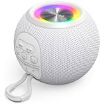 Enceinte bluetooth - hama - ball shape speaker - 5 w - 5 modes lumineux - blanc Enceinte bluetooth - hama - ball shape speaker - 5 w - 5 modes lumineux - blanc