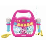 Enceinte bluetooth minnie mouse - lexibook - effets lumineux, micros et batterie rechargeable Enceinte bluetooth minnie mouse - lexibook - effets lumineux, micros et batterie rechargeable