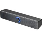 Enceinte bluetooth portable noire basses puissantes usb son st�r�o compacte design �l�gant pour pc smartphone ...