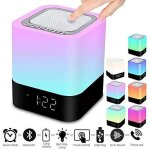 Enceinte bluetooth portable sans fil bluetooth haut - parleur avec contrôle tactile multicolor lampe ... Enceinte bluetooth portable sans fil bluetooth haut - parleur avec contrôle tactile multicolor lampe ...