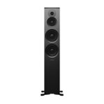 Enceinte colonne - dynaudio - emit ii 50 - noyer - tweeter cerotar - filaire