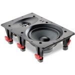 Enceinte encastrable focal 100 iw6 - 2 voies - noir - 8 ohm