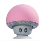 Enceinte haut - parleur bluetooth champignon rose - sans fil - high - tech & bien - tre