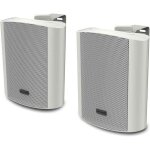 Enceintes hi - fi passives - audibax - p�colo pr - 52w - 100w - support mural inclus - son st�r�o 2 voies ...