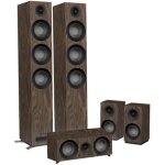 Enceintes home cinma jamo studio 8 s 809 hcs - canal 5. 0 360w - couleur noyer