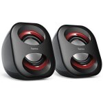 Enceinte pour ordinateur portable sonic mobil 183 noire / rouge
