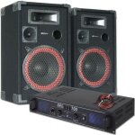 Enceintes passives skytec max xen - 3510 - 700w - woofer 10 pouces - connecteur universel
