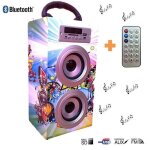 Enceinte portable bluetooth 10w - universelle - batterie 56h - violet Enceinte portable bluetooth 10w - universelle - batterie 56h - violet